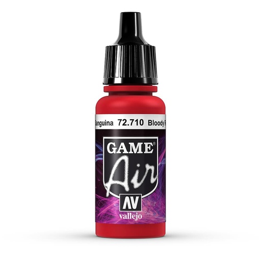 [VALLEJO 72710  ] VALLEJO 72710  Bloody Red, 17 ml 