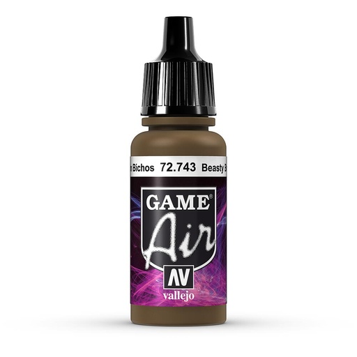 [VALLEJO 72743  ] VALLEJO 72743  Beasty Brown, 17 ml 