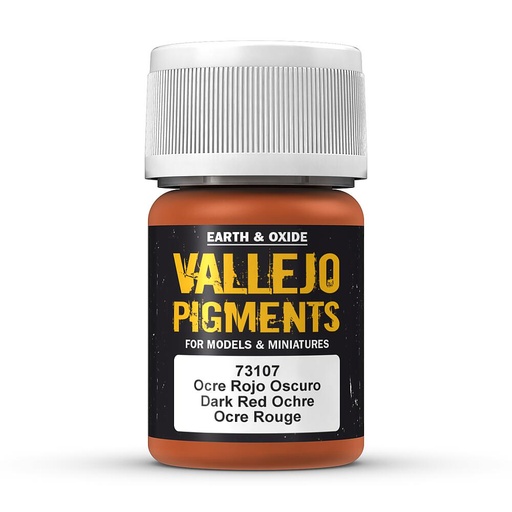 [VALLEJO 73107  ] VALLEJO 73107  Ocre, rouge foncé, 30 ml 
