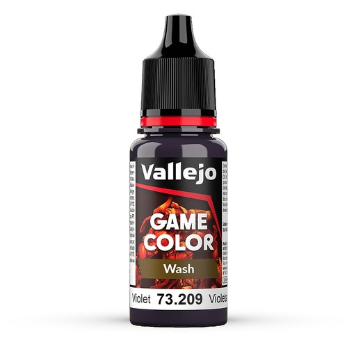 [VALLEJO 73209  ] VALLEJO 73209  Wash-Color, Violet, 18 ml 