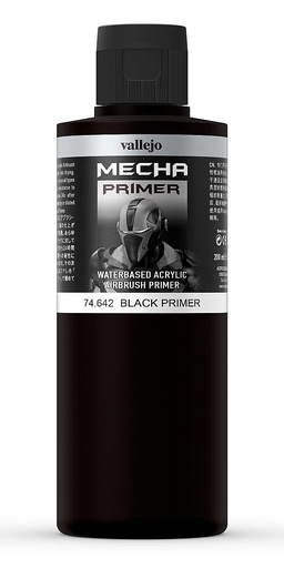 [VALLEJO 74642  ] VALLEJO 74642  Couche de fond, noir, 200 ml 