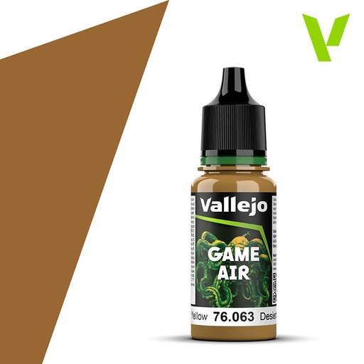 [VALLEJO 76063  ] VALLEJO 76063  Jaune désert, 18 ml 