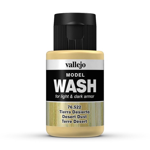 [VALLEJO 76522  ] VALLEJO 76522  Wash-Color, Poussière de désert, 35 ml 