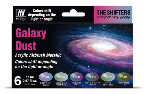 [VALLEJO 77092  ] VALLEJO 77092  Kit de peinture, Galaxy Dust 
