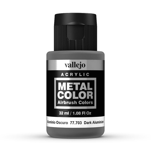 [VALLEJO 77703  ] VALLEJO 77703  Aluminium foncé, 32 ml 