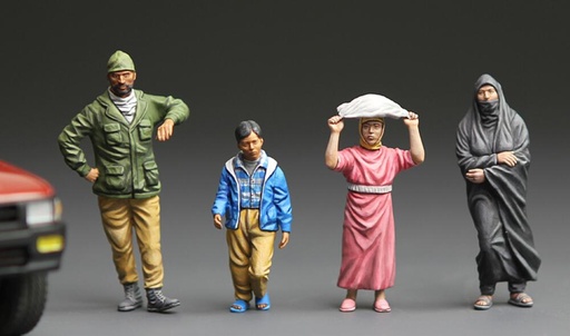 [MENG MODEL HS-001  ] MENG MODEL HS-001  1/35 Proche-Orient, personnes sur la route 