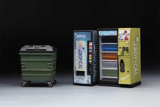 [MENG MODEL SPS-018  ] MENG MODEL SPS-018  1/35 Distributeurs de boissons, poubelles 