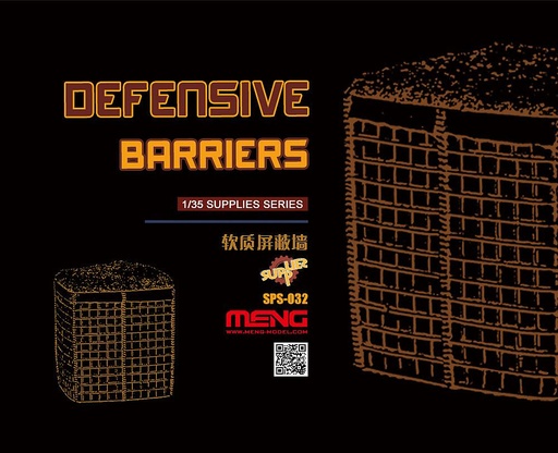 [MENG MODEL SPS-032  ] MENG MODEL SPS-032  1/35 Barrières, résine 