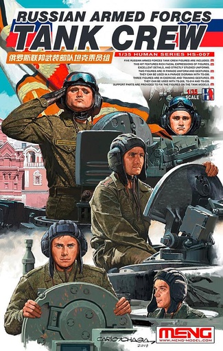 [MENG MODEL HS-007  ] MENG MODEL HS-007  1/35 Equipage de char russe 