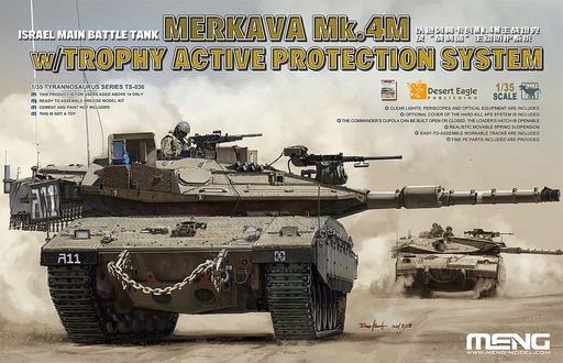 [MENG MODEL TS-036  ] MENG MODEL TS-036  1/35 Merkava Mk.4M avec Trophy Active Protection 