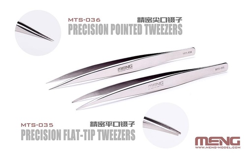 [MENG MODEL MTS-035  ] MENG MODEL MTS-035  Pincette de précision, droite 