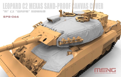 [MENG MODEL SPS-066  ] MENG MODEL SPS-066  1/35 Protection de sable pour Leopard C2 Mexas en résine 