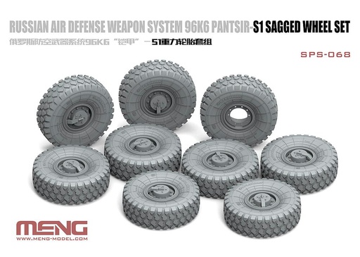 [MENG MODEL SPS-068  ] MENG MODEL SPS-068  1/35 96K6, Pantsir S1, jeu de pneus 