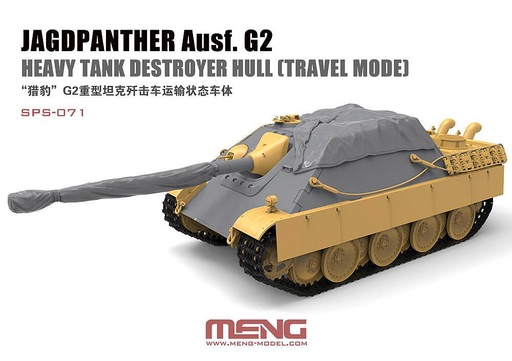 [MENG MODEL SPS-071  ] MENG MODEL SPS-071  1/35 char de chasse Ausf. G2, bâche de protection en résine 
