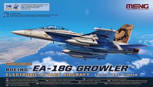 [MENG MODEL LS-014  ] MENG MODEL LS-014  1/48 Boeing EA-18G Growler 