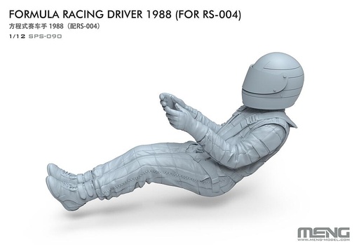 [MENG MODEL SPS-090  ] MENG MODEL SPS-090  Figurine de pilote 1/12, Formule 1 1988 