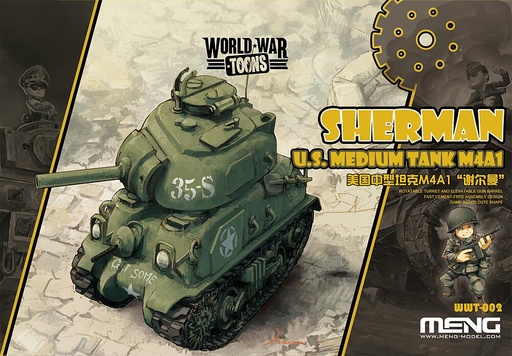 [MENG MODEL WWT-002  ] MENG MODEL WWT-002  M4A1 Sherman 
