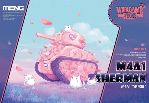 [MENG MODEL WWP-002  ] MENG MODEL WWP-002  M4A1 Sherman, rose 
