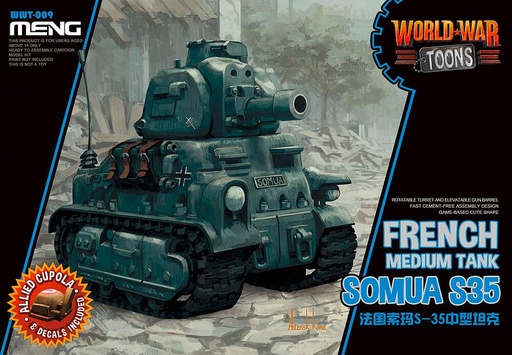 [MENG MODEL WWT-009  ] MENG MODEL WWT-009  Somua S35 