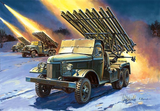 [ZVEZDA 3521  ] ZVEZDA 3521  1/35 BM-13 Katiusha 