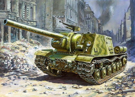 [ZVEZDA 3534  ] ZVEZDA 3534  1/35 ISU-122 