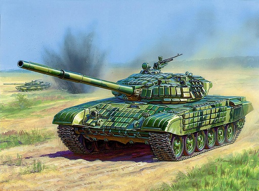 [ZVEZDA 3551  ] ZVEZDA 3551  1/35 T-72 avec ERA 