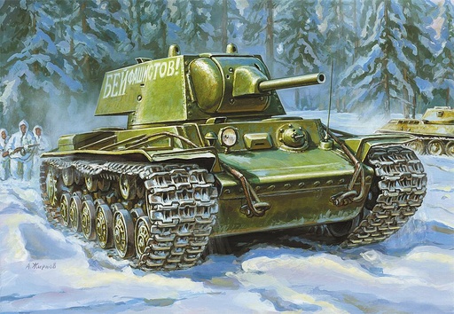 [ZVEZDA 3624  ] ZVEZDA 3624  1/35 KV-1 mod. 1940 