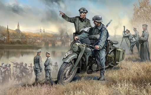 [ZVEZDA 3632  ] ZVEZDA 3632  1/35 R12 Moto 