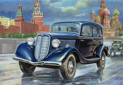 [ZVEZDA 3634  ] ZVEZDA 3634  1/35 GAZ M1 