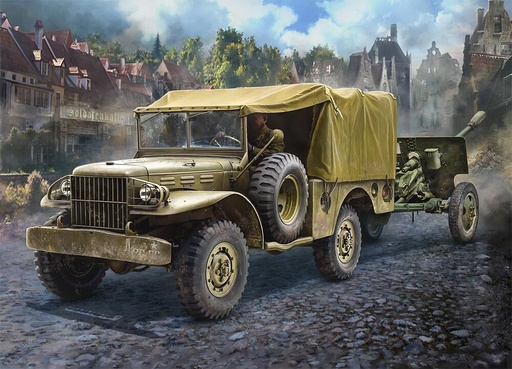 [ZVEZDA 3656  ] ZVEZDA 3656  1/35 Dodge WC-51 Beep 