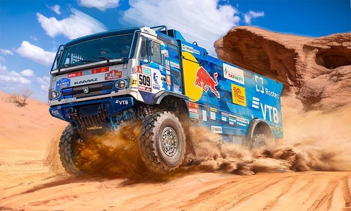 [ZVEZDA 3657  ] ZVEZDA 3657  1/35 Kamaz version rallye 