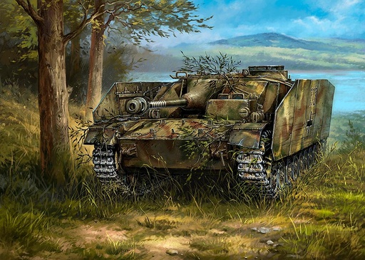 [ZVEZDA 3661  ] ZVEZDA 3661  1/35 Canon d'assaut IV 