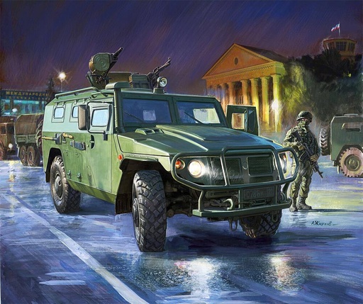 [ZVEZDA 3668  ] ZVEZDA 3668  1/35 Tigre GAZ 