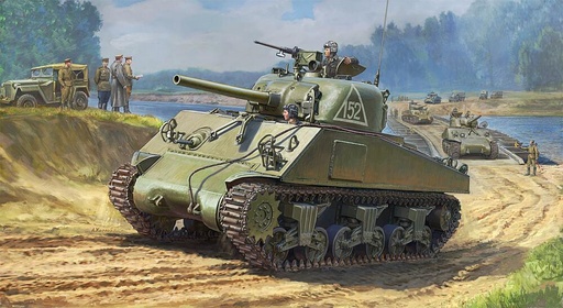 [ZVEZDA 3702  ] ZVEZDA 3702  1/35 M4 A2 Sherman (75 mm) 