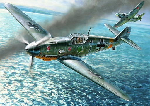 [ZVEZDA 4806  ] ZVEZDA 4806  1/48 Messerschmitt Bf-109 F4 