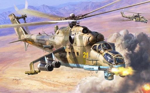 [ZVEZDA 4812  ] ZVEZDA 4812  1/48 MIL Mi-24P 