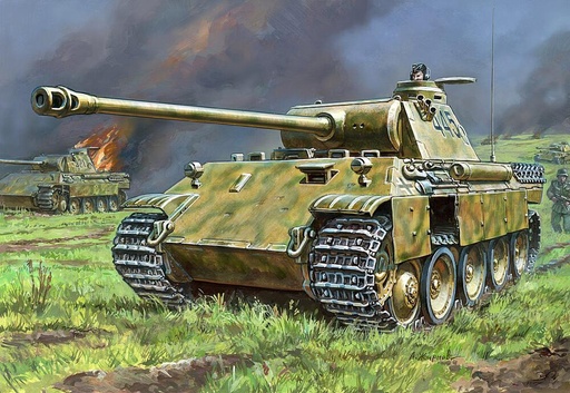 [ZVEZDA 5010  ] ZVEZDA 5010  1/72 Panzerkampfw.V Panther Ausf.D 