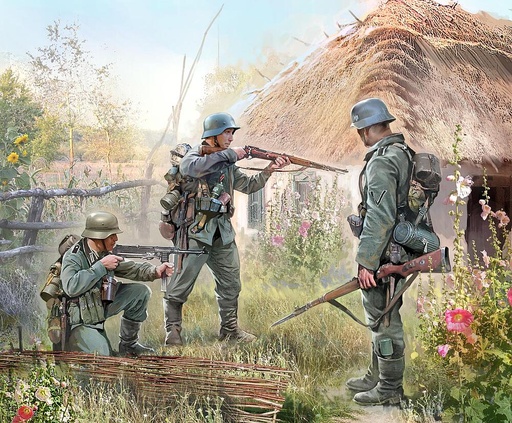 [ZVEZDA 6105  ] ZVEZDA 6105  1/72 WWII infanterie allemande, front de l'est 1941 