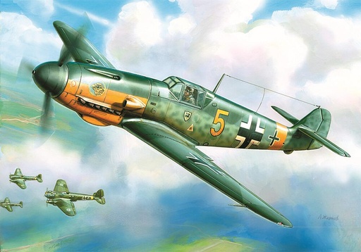 [ZVEZDA 6116  ] ZVEZDA 6116  1/144 Messerschmitt Bf 109F-2 