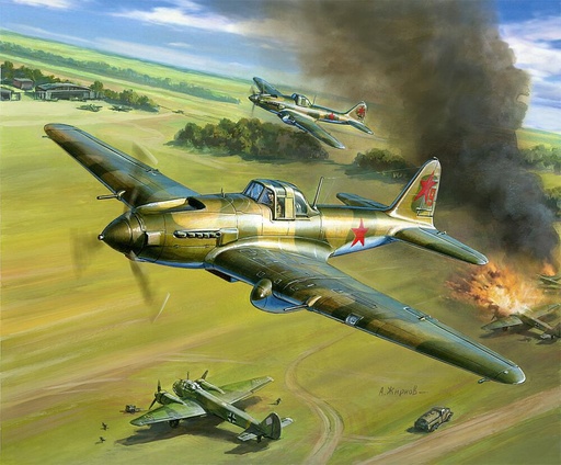 [ZVEZDA 6125  ] ZVEZDA 6125  1/144 Ilyushin IL-2 Stormovik 
