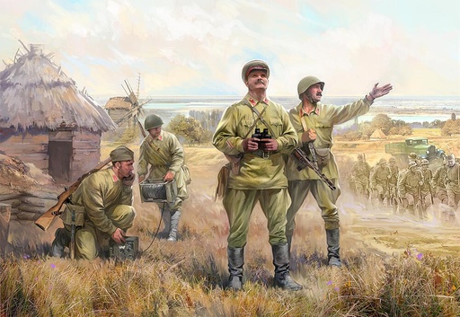[ZVEZDA 6132  ] ZVEZDA 6132  1/72 WWII Quartier général soviétique 