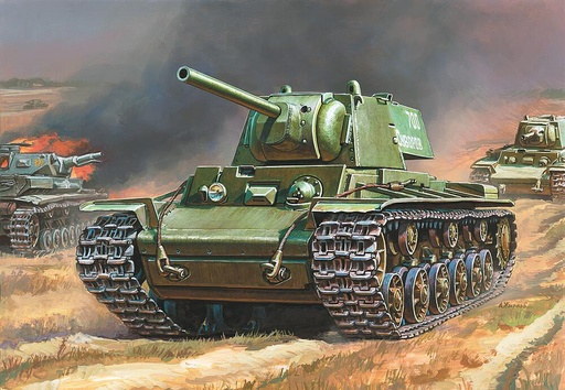 [ZVEZDA 6141  ] ZVEZDA 6141  1/100 KV-1 