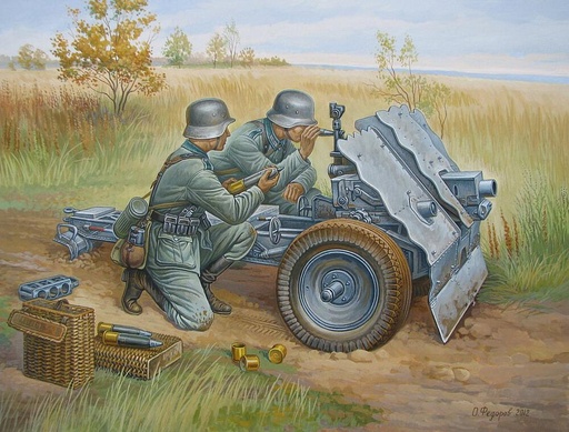 [ZVEZDA 6156  ] ZVEZDA 6156  1/72 canon d'infanterie allemand de 75 mm 