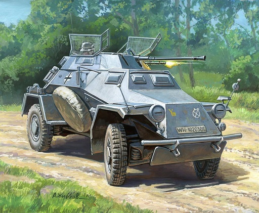 [ZVEZDA 6157  ] ZVEZDA 6157  1/100 Sd.Kfz.222 