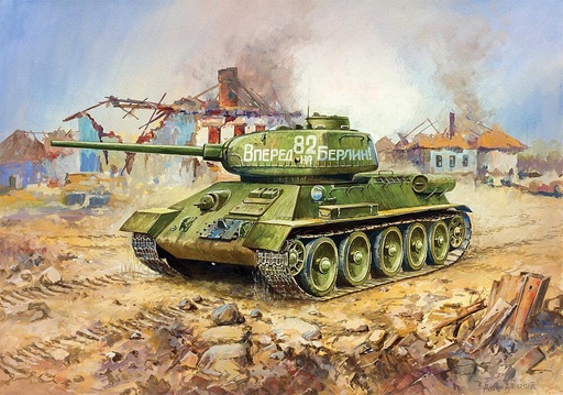[ZVEZDA 6160  ] ZVEZDA 6160  1/100 T-34/85 