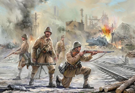 [ZVEZDA 6163  ] ZVEZDA 6163  1/72 WWII Infanterie roumaine 
