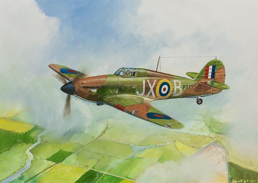 [ZVEZDA 6173  ] ZVEZDA 6173  1/144 Hurricane Mk-1 