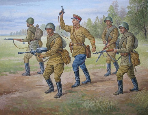 [ZVEZDA 6179  ] ZVEZDA 6179  1/72 WWII Infanterie régulière soviétique 1941-42 