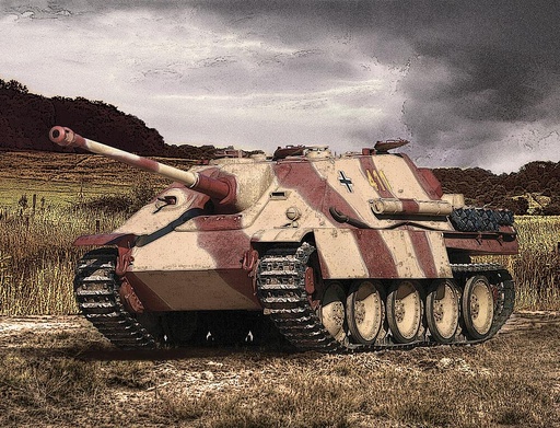 [ZVEZDA 6183  ] ZVEZDA 6183  1/100 Sd.Kfz.173 Panthère de chasse 