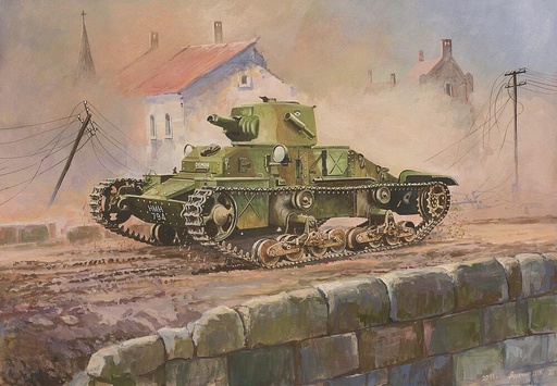 [ZVEZDA 6191  ] ZVEZDA 6191  1/100 Matilda Mk I 